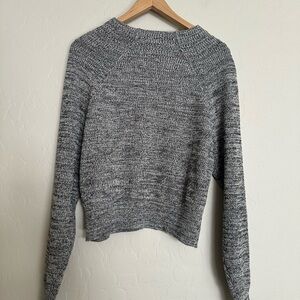 Free People Black & White Marled Women's Sweater Size Small